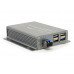 FQ-U214L-T/R USB2.0光電轉換器 4口usb2.0光端機 光纖延長器 光電轉換器 光纖延長器usb轉無延時單模單纖一對